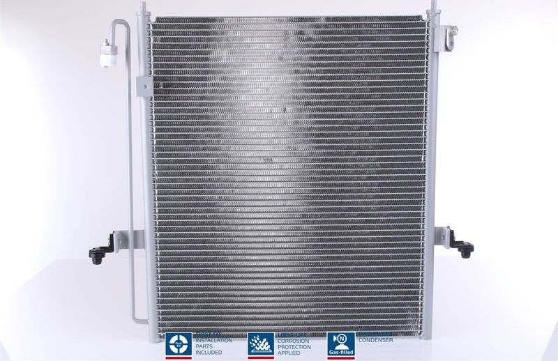 Радиатор кондиционера (конденсатор) Nissens (алюминий). Артикул 940610