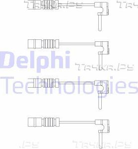 Датчик износа тормозных колодок  Delphi передний для Chrysler Crossfire 2003-2008. Артикул LZ0120