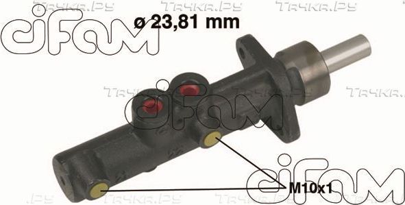 Тормозной цилиндр главный Cifam (Чугун) для Volkswagen LT II 1996-2006. Артикул 202-308