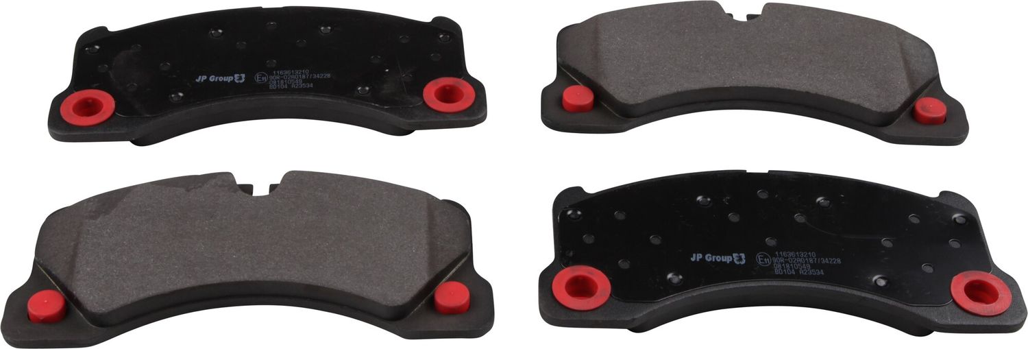 Тормозные колодки JP Group. Артикул 1163613210