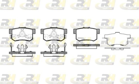 Тормозные колодки RoadHouse. Артикул 2325.04