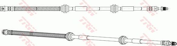 Тормозной шланг TRW. Артикул PHB577