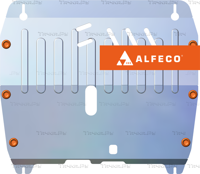 Защита алюминиевая Alfeco для картера и КПП Chevrolet Monza 2022-2026. Артикул ALF.03.27al