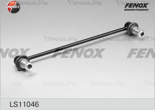 Стойка (тяга) стабилизатора Fenox передняя правая для Honda Jazz I 2002-2008. Артикул LS11046