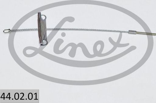 Трос ручника (тросик ручного тормоза) Linex передний для Toyota Auris I 2006-2012. Артикул 44.02.01