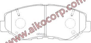 Колодки тормозные (Aiko). Артикул PF8485