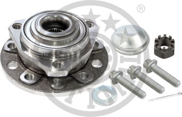 Ступица колеса с интегрированным подшипником Optimal передняя для Chevrolet Zafira 2001-2012. Артикул 201031