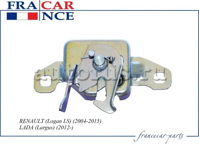 Замок LADA/RENAULT LARGUS/LOGAN 04- капота (Francecar). Артикул FCR210372