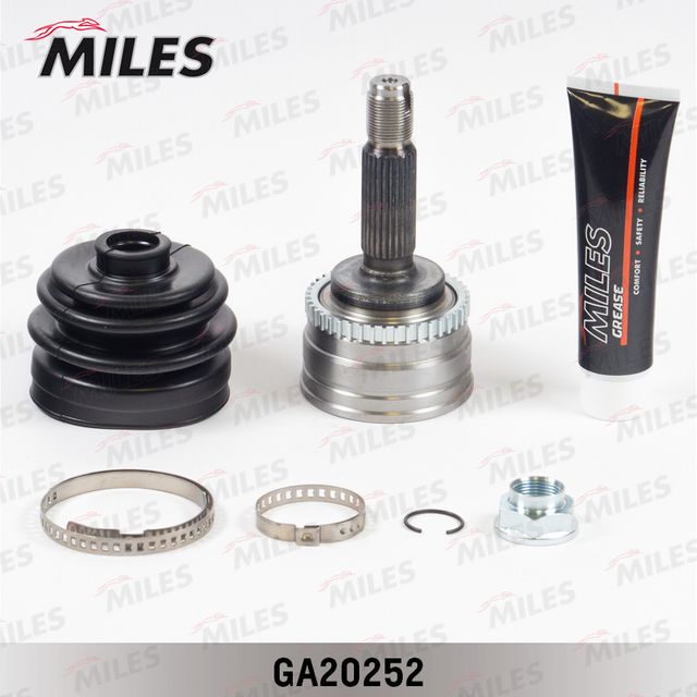 Шрус наружный (граната) Miles для Mitsubishi Lancer VI 1992-2003. Артикул GA20252