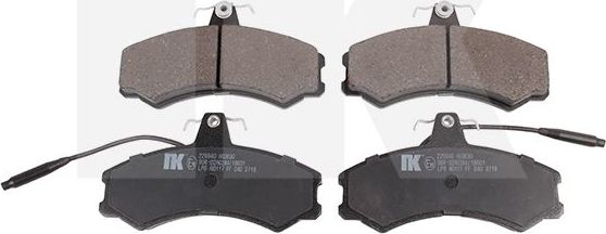 Тормозные колодки NK передние для Fiat Ducato I 1985-1990. Артикул 229940