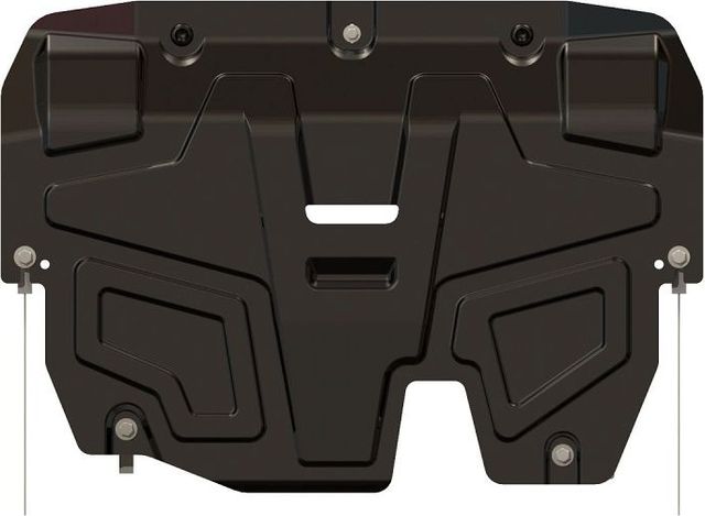 Защита Шериф (1,8 мм) для картера и КПП Ford Mondeo IV 2007-2014. Артикул 08.1617