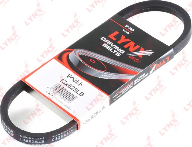 Приводной ремень клиновой LYNXauto. Артикул 13X625LB