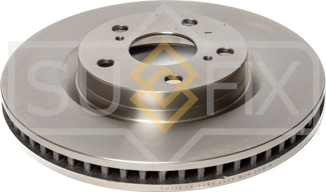 Диск тормозной передний правый/левый TOYOTA AURIS/CAMRY (Sufix). Артикул FX1089