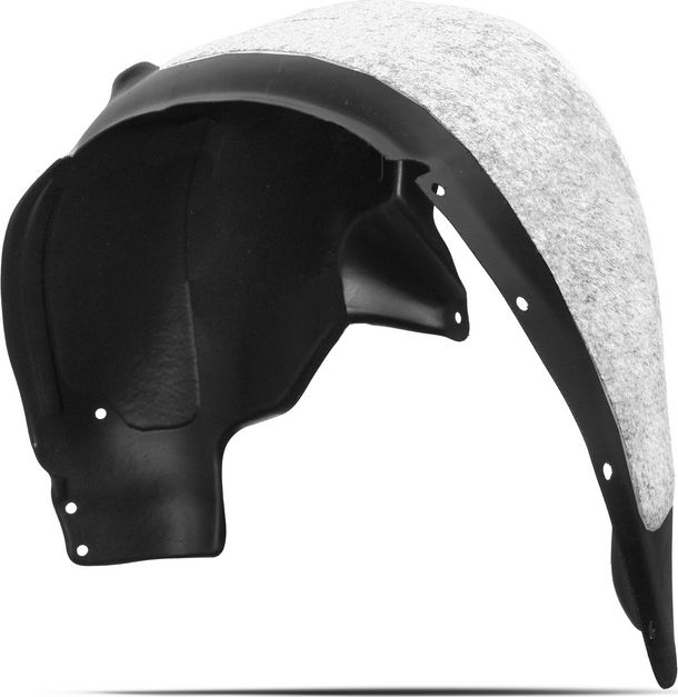 Подкрылок (локер) TOTEM задний левый с шумоизоляцией для Hyundai Santa Fe IV 2018-2026. Артикул TOTEM.S.20.54.003