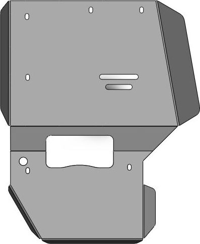 Защита алюминиевая АВС-Дизайн для картера и КПП Haval H9 2017-2026. Артикул 06.04ABC