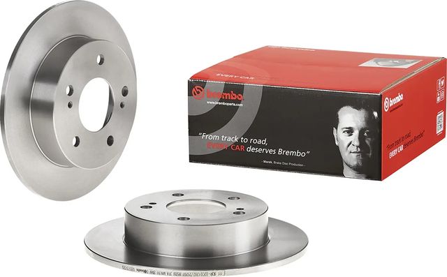 Тормозной диск Brembo PRIME LINE задний для Nissan Silvia VII (S15) 1999-2006. Артикул 08.5737.20