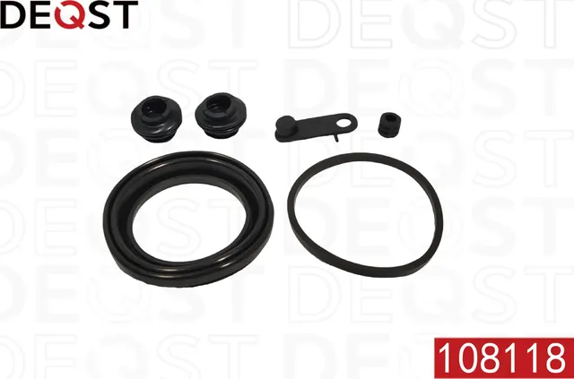 Ремкомплект тормозного суппорта переднего (для поршня O 57mm, суппорт Mobis). (Deqst). Артикул 108118