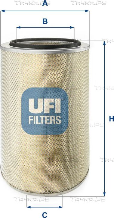 Воздушный фильтр UFI для IVECO EuroTech 1999-2003. Артикул 27.544.00