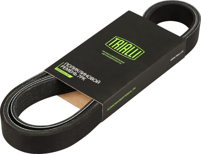 Приводной ремень поликлиновой Trialli (EPDM (Этилен-пропиленовый каучук)) для Renault Master III 2010-2026. Артикул 7PK1687