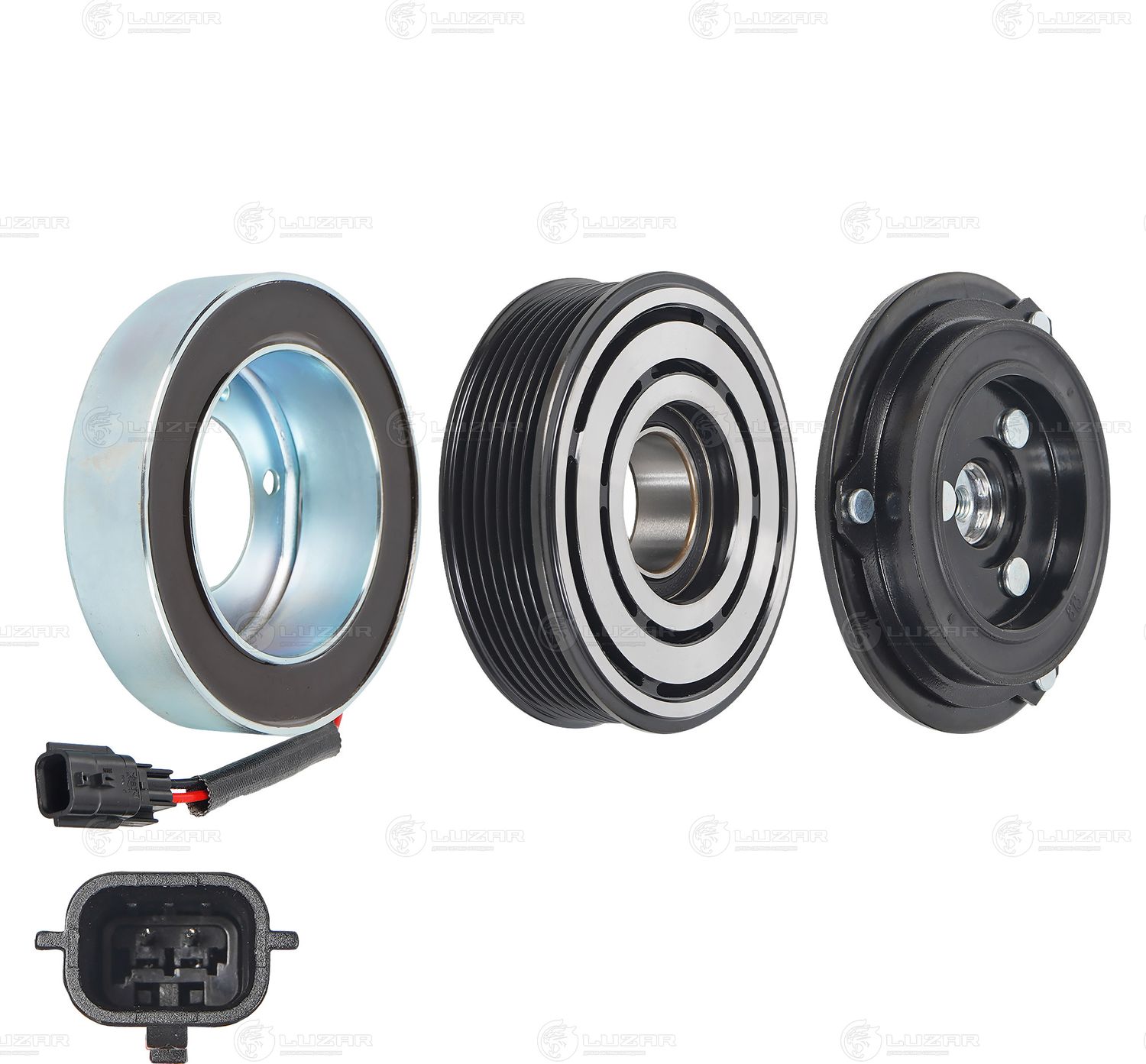 Муфта компрессора кондиционера Luzar. Артикул LMAC 1401