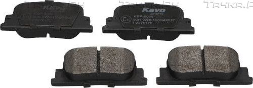 Тормозные колодки Kavo Parts. Артикул KBP-9069
