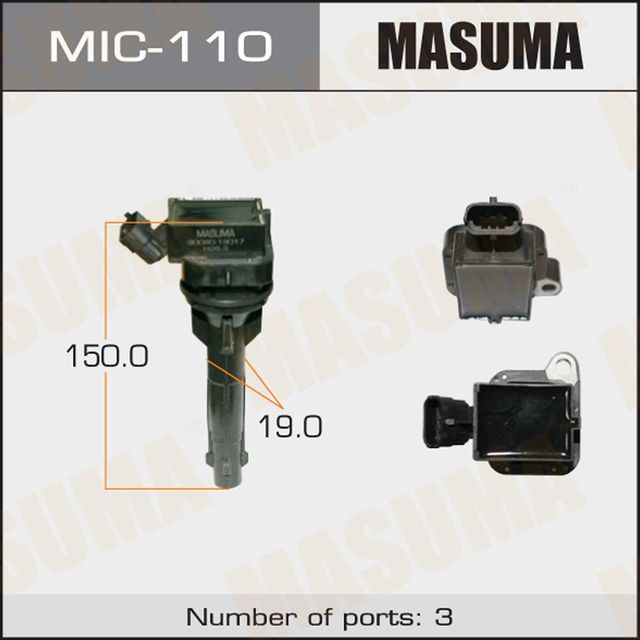 Катушка зажигания Masuma. Артикул MIC-110