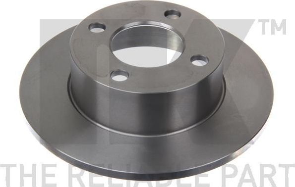 Тормозной диск NK задний для Audi 90 II (B3) 1987-1991. Артикул 204723