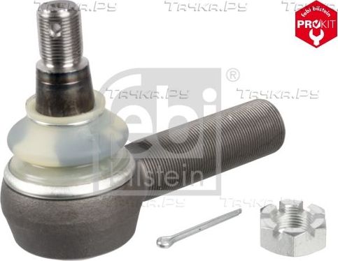 Наконечник рулевой тяги Febi Bilstein ProKit левый для Volvo  FM12 1999-2001. Артикул 06239