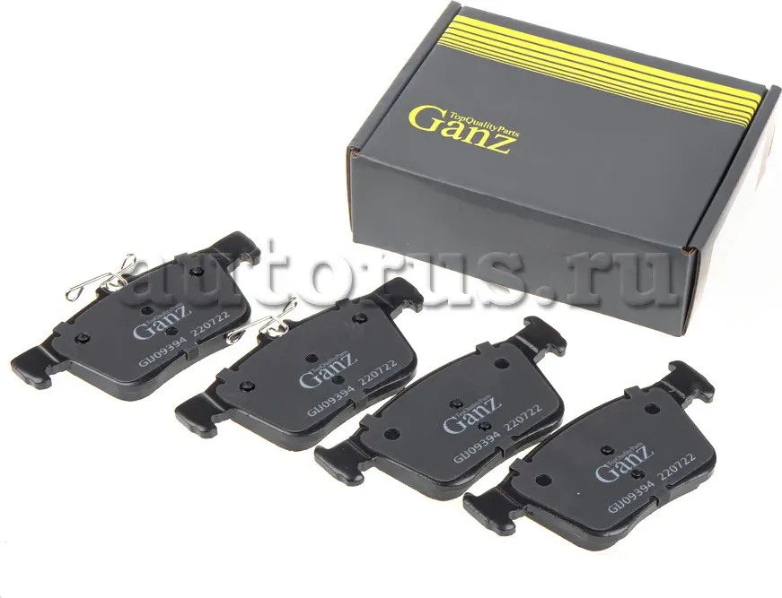 Колодки задние (Ganz). Артикул GIJ09394