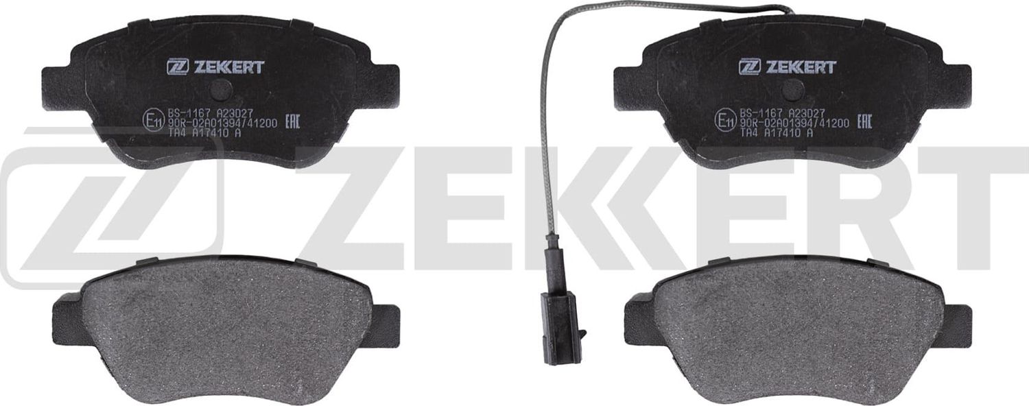 Тормозные колодки Zekkert. Артикул BS-1167