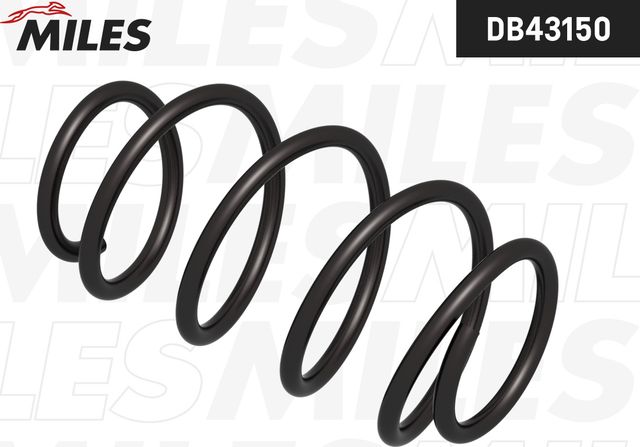 Пружина подвески Miles передняя для Nissan Qashqai I 2007-2013. Артикул DB43150