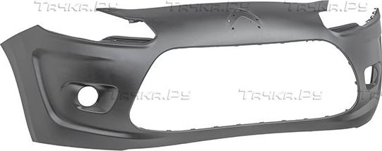 Бампер Phira передний для Citroen C3 II 2009-2016. Артикул C3-10200