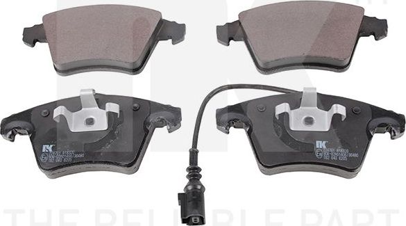 Тормозные колодки NK. Артикул 224761