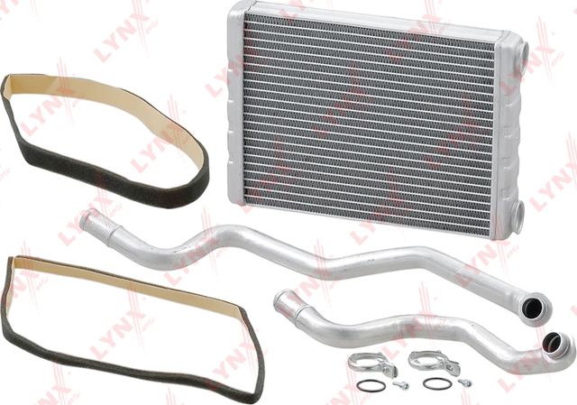 Радиатор отопителя (печки) LYNXauto для Nissan Juke I 2010-2019. Артикул RH-0346