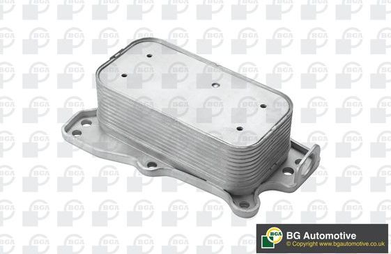 Радиатор масляный (маслоохладитель) для двигателя BGA (алюминий). Артикул CO5606