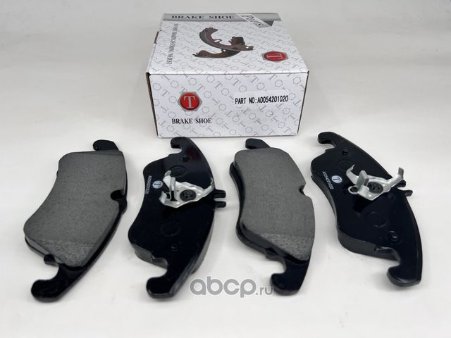 Колодки тормозные дисковые | перед | (Trassavto). Артикул TRSCB041