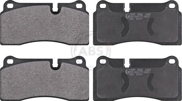 Тормозные колодки ABS. Артикул 35085