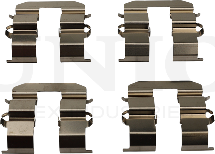 Комплект установочный зад. тормозных колодок (Unio). Артикул BRK-40046