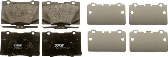 Тормозные колодки TRW передние для Honda Legend IV 2006-2012. Артикул GDB3498