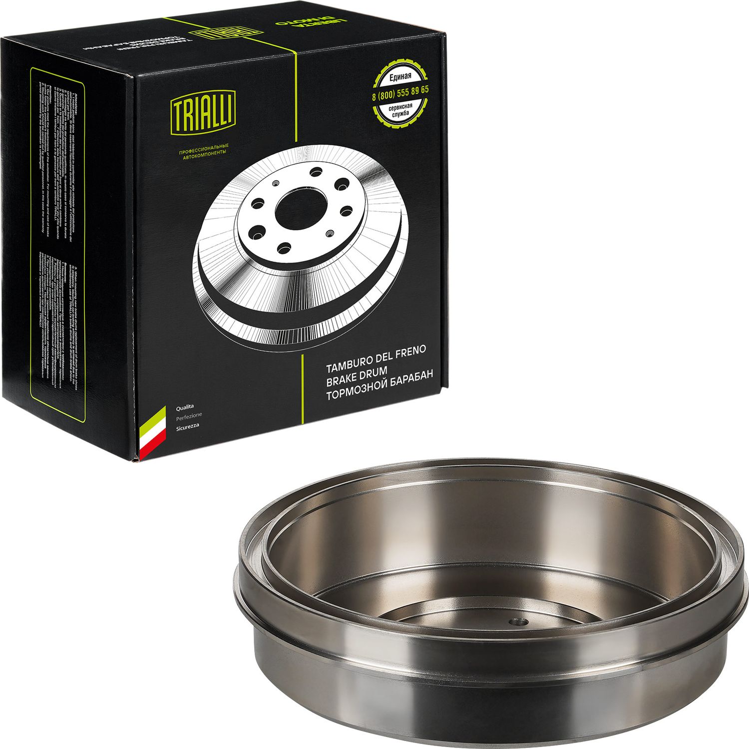 Тормозной барабан Trialli. Артикул TF 531373
