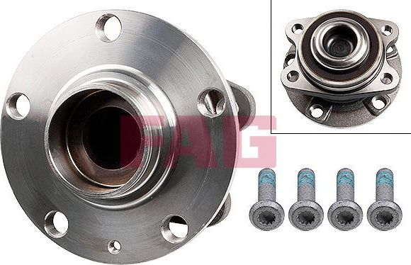 Ступица колеса с интегрированным подшипником Fag. Артикул 713 6108 10