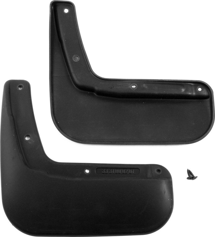 Брызговики Frosch (в пакете) задняя пара для Mazda CX-9 2017-2026. Артикул NLF.33.31.E13