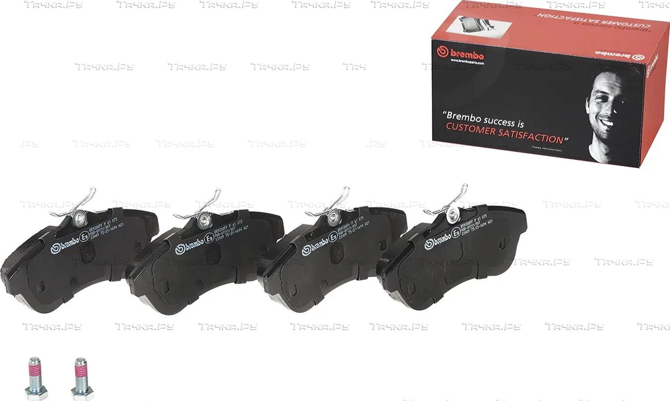 Тормозные колодки Brembo PRIME LINE передние для Citroen C3 I 2002-2010. Артикул P 61 075