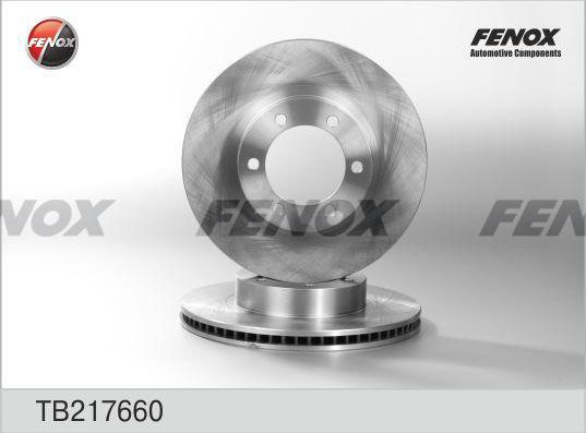 Тормозной диск Fenox. Артикул TB217660