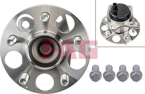 Ступица колеса с интегрированным подшипником Fag. Артикул 713 6213 90