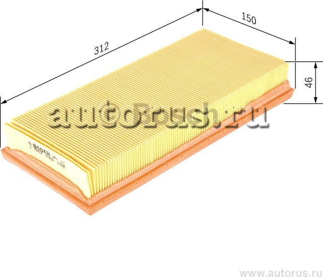 Фильтр воздушный (Bosch). Артикул 1987429152
