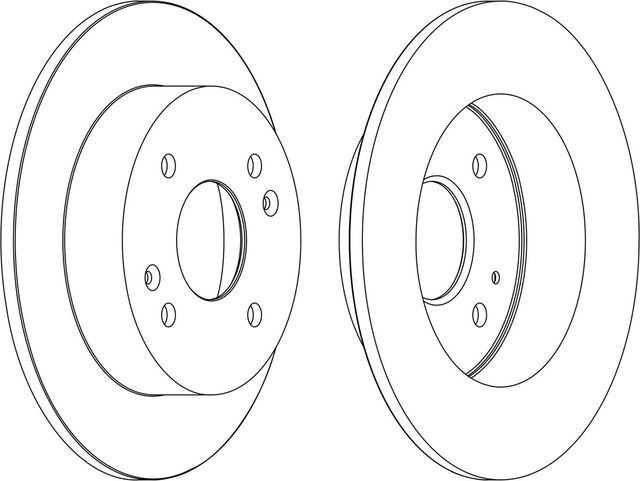Тормозной диск Ferodo PREMIER Coat+ disc. Артикул DDF1488C