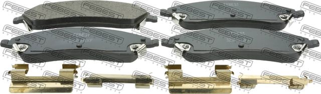 Тормозные колодки Febest передние для Cadillac SRX I 2004-2009. Артикул 3201-SRXF
