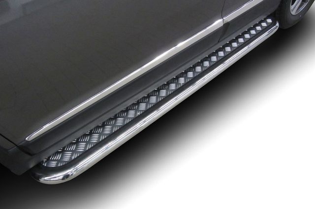 Защита порогов Arbori d57 с листом для Haval H6 2014-2020. Артикул AFZDAHAVH604