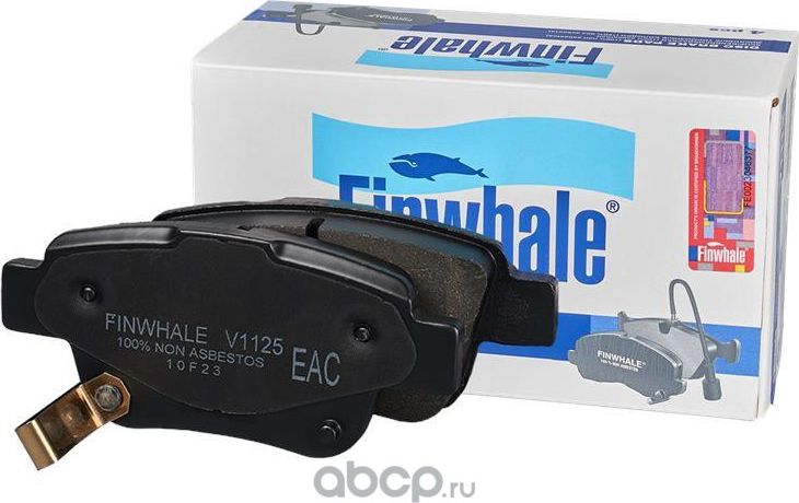 Колодки тормозные TOYOTA AVENSIS 03>/COROLLA VERSO 04> задние (Finwhale). Артикул V1125